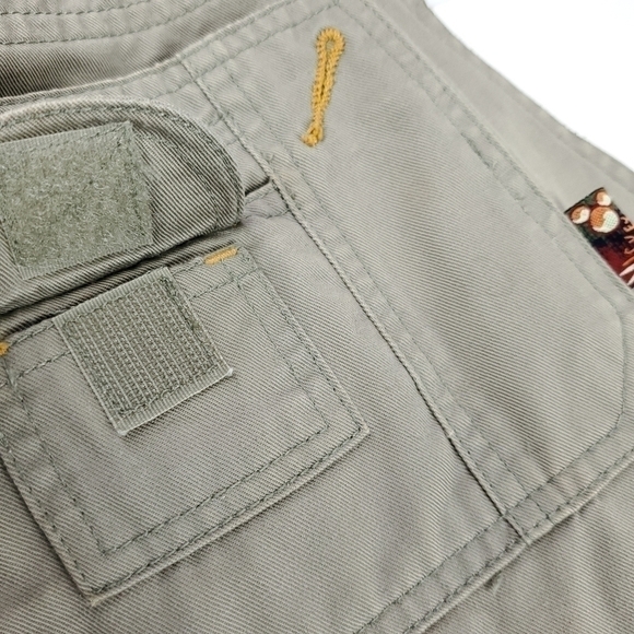 Mickey Unltd Girls Tan Multi Pocket Overall Sz XL - Picture 7 of 11